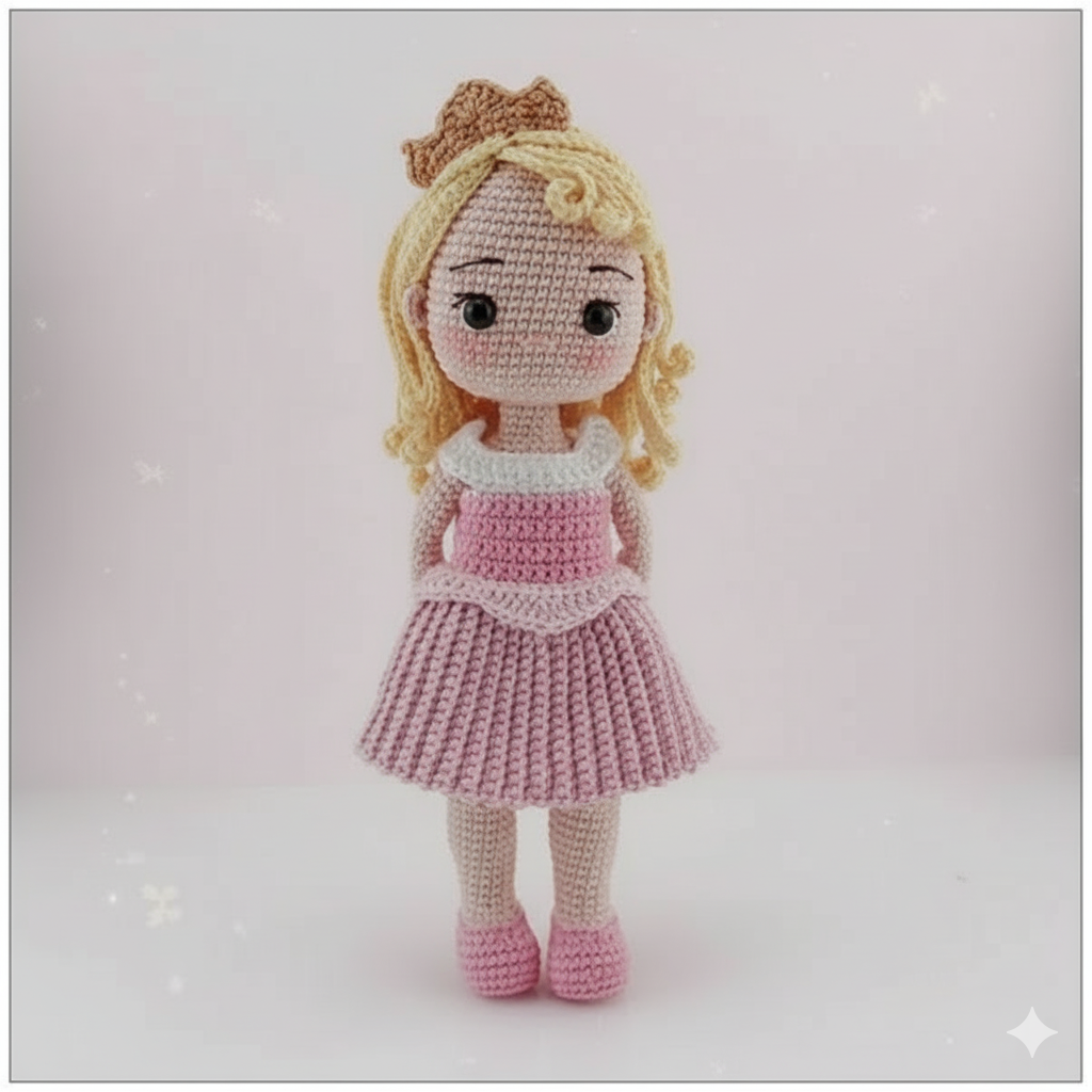 عروسة كروشيه يدوية بتصميم فخم | One Piece | هدية مميزة و ناعمة