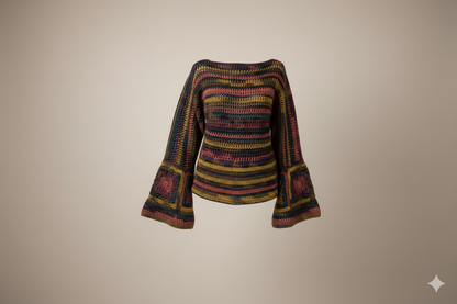 بلوزة كروشيه 5